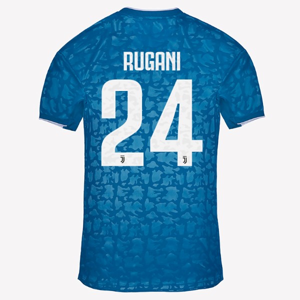 Camiseta Juventus NO.24 Rugani 3ª Kit 2019 2020 Azul